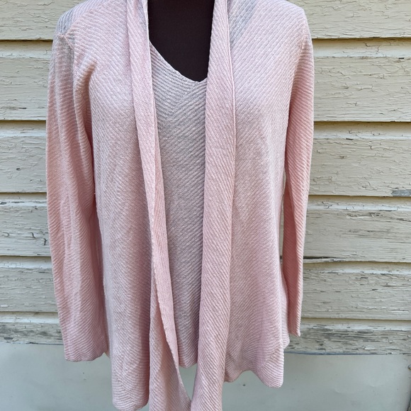 Eileen Fisher Sweaters Eileen Fisher 0 Linen Cardigan Sweater Set
